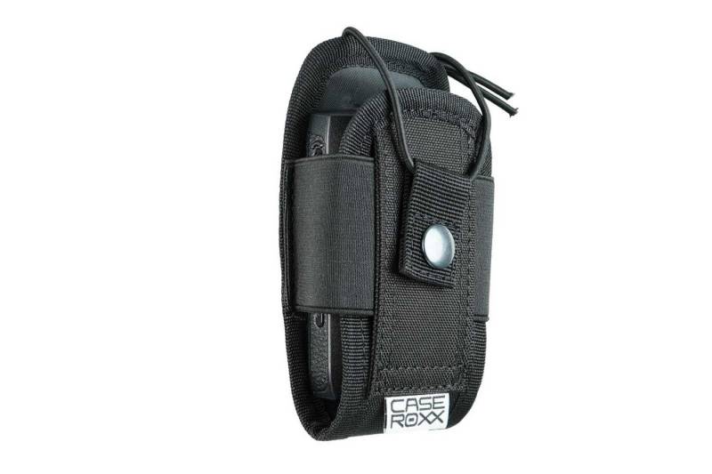 caseroxx Funkgerät Funkmelder-Tasche Nylon Motorola Airbus Pager schwarz, Funkmelder Molle-Tasche von caseroxx