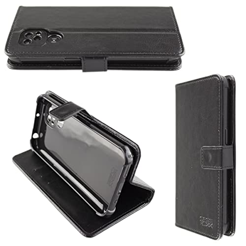 caseroxx Handy Hülle Tasche kompatibel Handy Tasche kompatibel mit Doro 8100, 8110/8110 Plus, 8200, 8210, 8220 Bookstyle-Case Wallet Case in schwarz von caseroxx