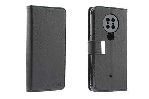 caseroxx Handy Hülle Tasche kompatibel mit AGM H3 Bookstyle-Case Wallet Case in schwarz von caseroxx