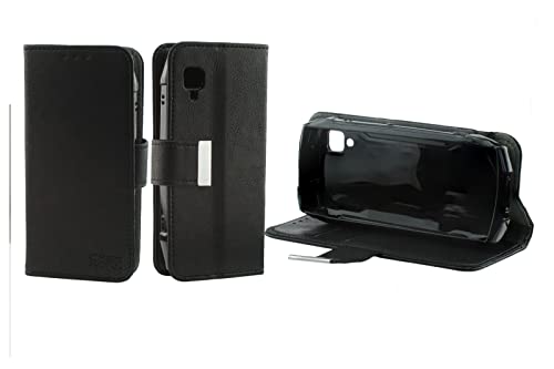 caseroxx Handy Hülle Tasche kompatibel mit Cubot King Kong Mini 3 Bookstyle-Case Wallet Case in schwarz von caseroxx
