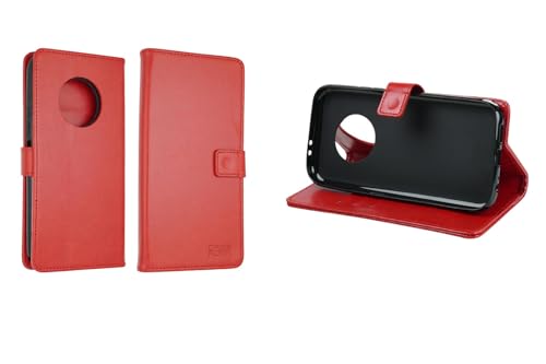 caseroxx Handy Hülle Tasche kompatibel mit Gigaset GX6 / GX6 Pro Bookstyle-Case Wallet Case in rot von caseroxx