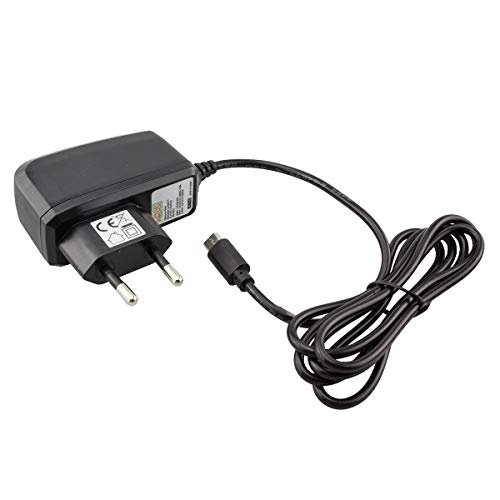 caseroxx Handy Ladekabel Micro USB Kabel für Navigon 70 Premium / 70 Premium Live / 70 Caravan & Truck, hochwertiges Ladegerät mit Netzteil zum Aufladen (Flexibles, stabiles Kabel in schwarz) von caseroxx