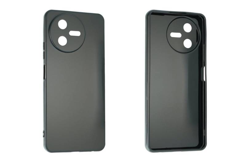 caseroxx Handyhülle caseroxx TPU-Hülle für Blackview Oscal Tiger 12 in schwarz, dünn und flexibel von caseroxx