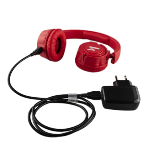 caseroxx Ladegerät für Kekz Kopfhörer – Set mit 220V Netzadapter (2.0) & USB-Kabel von caseroxx