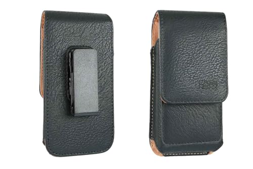 caseroxx Outdoor Handy Tasche passend für Emporia Smart 5 Mini mit drehbarem Gürtelclip, Schutz Holster in schwarz von caseroxx