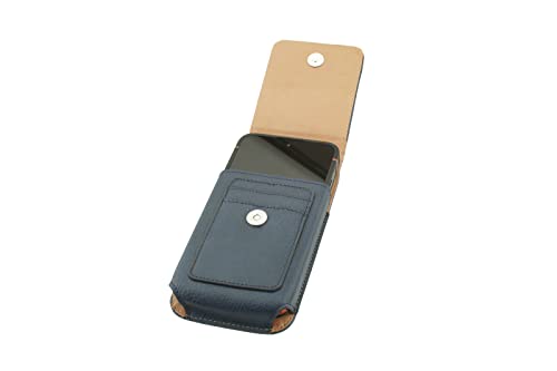 caseroxx Outdoor Handy Tasche passend für Gigaset GX4 mit drehbarem Gürtelclip, Schutz Holster in blau von caseroxx
