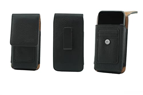 caseroxx Outdoor Handy Tasche passend für Gigaset GX4 mit drehbarem Gürtelclip, Schutz Holster in schwarz von caseroxx