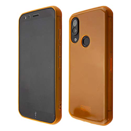 caseroxx Schutz-Hülle TPU-Hülle kompatibel mit Cat S62 / S62 Pro, Gummi Handy Tasche orange TPU Schutzfolie von caseroxx