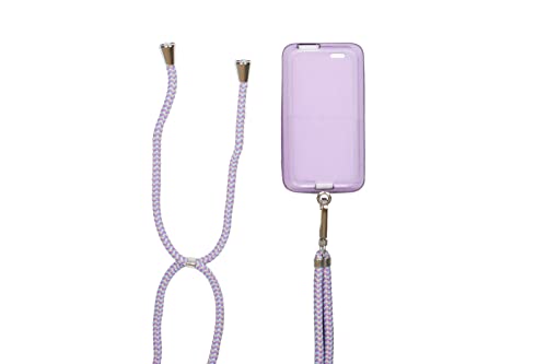 caseroxx Hülle kompatibel mit Dexcom G7 / ONE+ [Blutzuckermessgerät Protective Case Tasche in lila - schwarz + Displayschutzfolie] von caseroxx