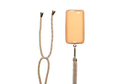 caseroxx Hülle kompatibel mit Dexcom G7 / ONE+ [Blutzuckermessgerät Protective Case Tasche in orange - Mehrfarbig + Displayschutzfolie] von caseroxx