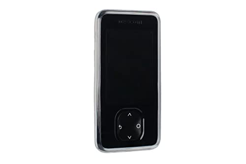 caseroxx Hülle kompatibel mit Dexcom G7 / ONE+ [Blutzuckermessgerät Protective Case Tasche in transparent - lila + Displayschutzfolie] von caseroxx