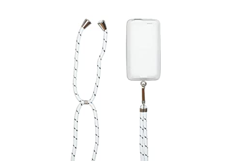 caseroxx Hülle kompatibel mit Dexcom G7 / ONE+ [Blutzuckermessgerät Protective Case Tasche in transparent - weiß + Displayschutzfolie] von caseroxx