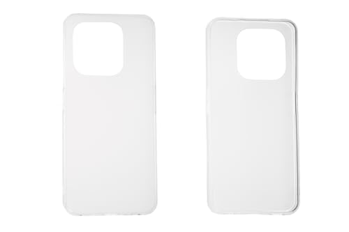 caseroxx Schutz-Hülle TPU-Hülle kompatibel mit Emporia Smart 6 / ME.6, Gummi Handy Tasche weiß-transparent von caseroxx