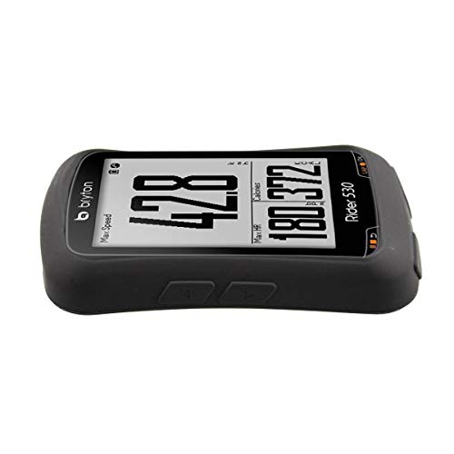 caseroxx Schutz Hülle und Displayschutz passend für Bryton Rider 530 Silikon GPS Schutz von caseroxx