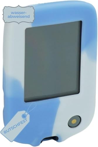 caseroxx Silikon-Hülle für Freestyle Libre 1/2/3 Blutzuckermessgerät – Rundumschutz, Flexible Schutz-Tasche, mit oder ohne Gürtelclip von caseroxx