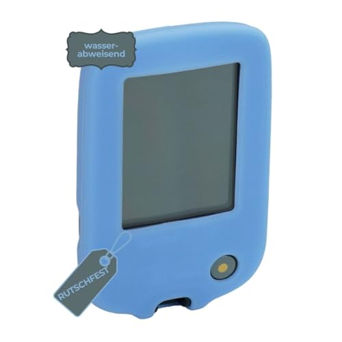 caseroxx Silikon-Hülle für Freestyle Libre 1/2/3 Blutzuckermessgerät – Rundumschutz, Flexible Schutz-Tasche, mit oder ohne Gürtelclip von caseroxx