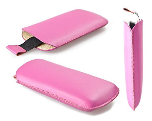 caseroxx Slide-Etui für Swisstone BBM 320, Tasche (Slide-Etui in pink) von caseroxx