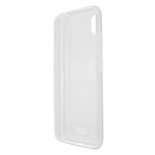 caseroxx Schutz-Hülle kompatibel mit Gigaset GS110, transparent TPU-Hülle aus flexiblem Gummi, stoßfeste Handy-Tasche mit Kantenschutz, passgenau & robust für den Alltag von caseroxx