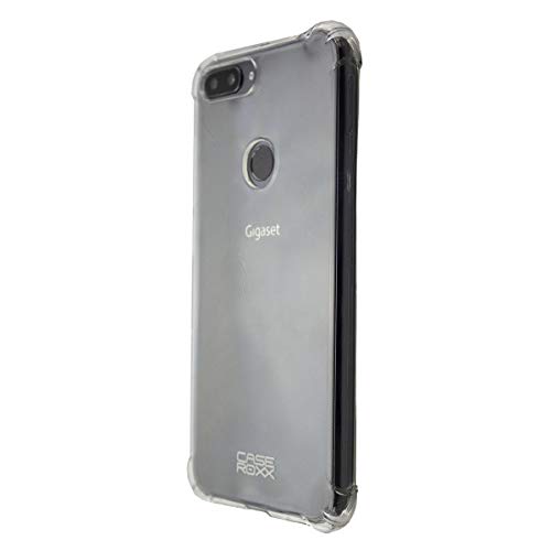 caseroxx Schutz-Hülle kompatibel mit Gigaset GS195 / GS195LS, transparent TPU-Hülle aus flexiblem Gummi, stoßfeste Handy-Tasche mit Kantenschutz, passgenau & robust für den Alltag von caseroxx