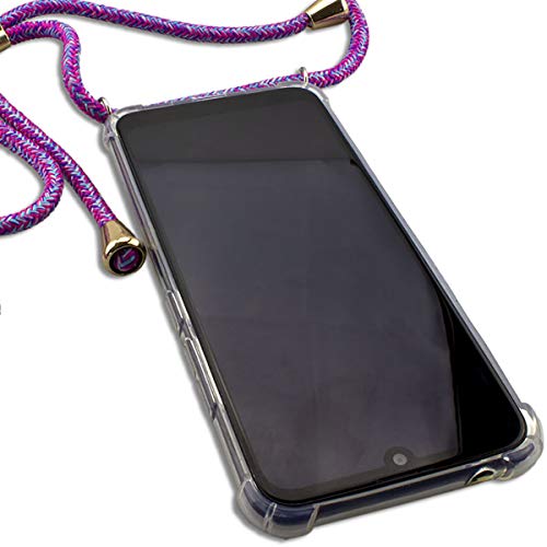 caseroxx Schutz-Hülle kompatibel mit Gigaset GS195 / GS195LS, lila TPU-Hülle aus flexiblem Gummi, stoßfeste Handy-Tasche mit Kantenschutz, passgenau & robust für den Alltag von caseroxx