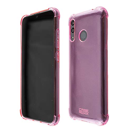 caseroxx Schutz-Hülle kompatibel mit Gigaset GS3, pink TPU-Hülle aus flexiblem Gummi, stoßfeste Handy-Tasche mit Kantenschutz, passgenau & robust für den Alltag von caseroxx