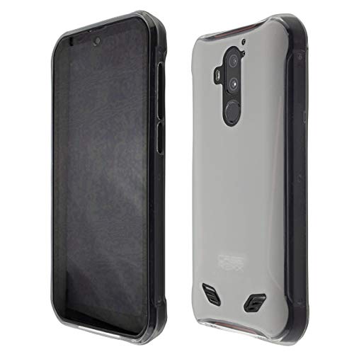 caseroxx Handy Cover für Gigaset GX290 / GX290 Plus, TPU-Hülle, flexibel & stoßfest, Schutzhülle aus TPU, weiß-transparent von caseroxx
