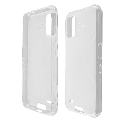 caseroxx Handy Cover für UMIDIGI Bison, TPU-Hülle, flexibel & stoßfest, Schutzhülle aus TPU, weiß-transparent von caseroxx