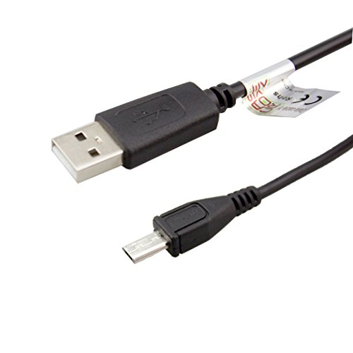 caseroxx USB-Kabel, Datenkabel für Blackview BV4000, USB-Kabel als Ladekabel oder zur Datenübertragung in schwarz von caseroxx