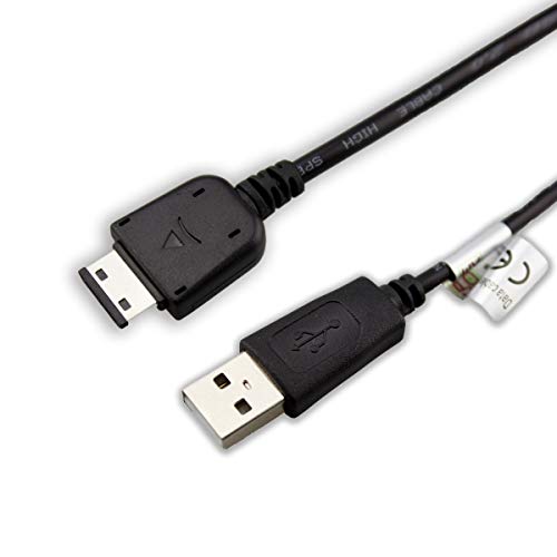 caseroxx USB-Kabel, Datenkabel für Samsung GT-E1200i, USB-Kabel als Ladekabel oder zur Datenübertragung in schwarz von caseroxx