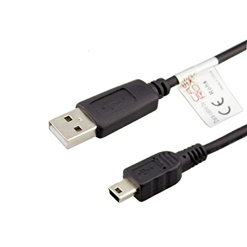 caseroxx USB-Kabel, Datenkabel für Telme C155, USB-Kabel als Ladekabel oder zur Datenübertragung in schwarz von caseroxx