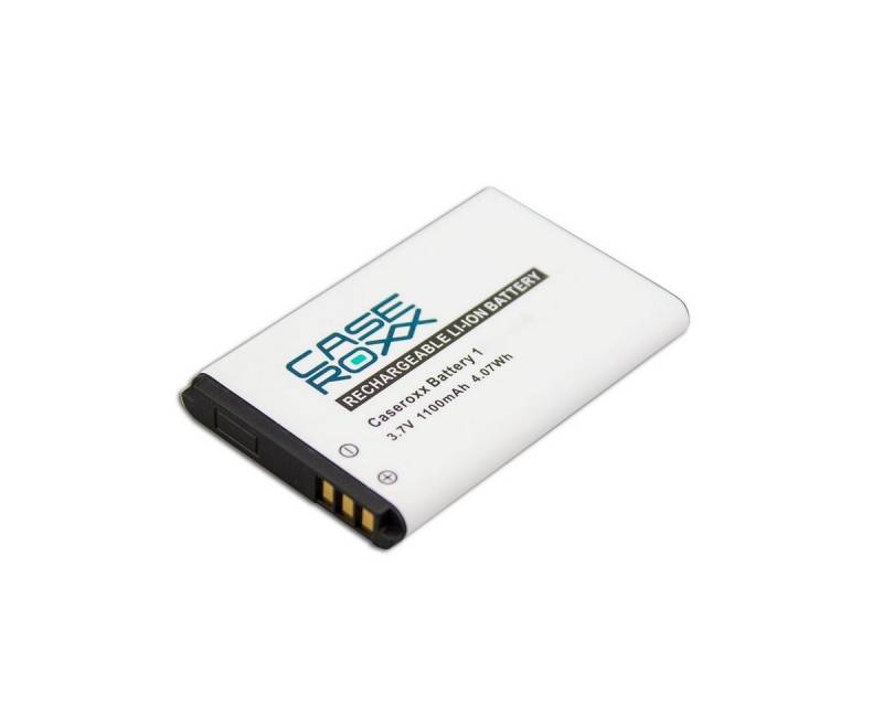 caseroxx caseroxx Li Ion-Handy Akku für TechniSat Weltempfänger Handy-Akku 1100 mAh von caseroxx