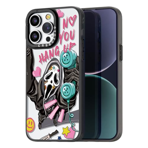 casevivid Kompatibel mit iPhone 15 Pro Hülle, niedliche Ästhetik – langlebige Mode lustige Handyhülle – Skelett Muster Cover Design für iPhone 15 Pro 6.1 Zoll Schwarz casevivid Kompatibel mit iPhone 15 Pro Hülle, niedliche Ästhetik – langlebige Mode lustige Handyhülle – Skelett Muster Cover Design für iPhone 15 Pro 6.1 Zoll Schwarz von casevivid