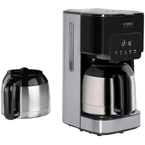 caso® Coffee Taste & Style Duo Thermo Kaffeemaschine schwarz, 10 Tassen von caso®