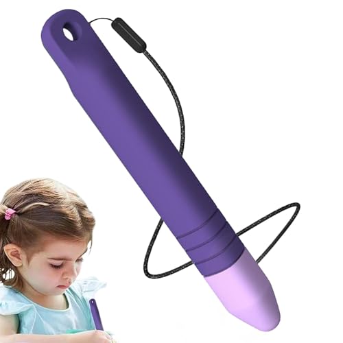 Kids Pen for Tablet, Touchscreen Pen Tablet Accessories, Sensitive Touch Pen for Tablets, High Precision Touch Pens with Lanyard for Smartphones, Tablets (Purple, Blue) von ccuzs
