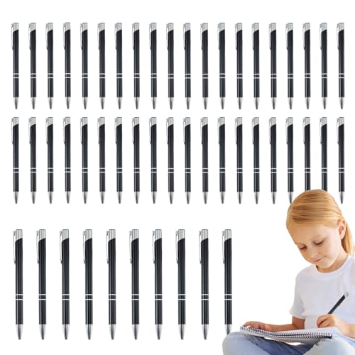 ccuzs Metal Ballpoint Pen, Click Pen, Multi-Functional Writing Tool, Smooth Ink, Durabless Silver Clip, For Business Professionals Students Teachers Daily Use, 13.9x0.9cm Purple Black Silver ccuzs Metal Ballpoint Pen, Click Pen, Multi-Functional Writing Tool, Smooth Ink, Durabless Silver Clip, For Business Professionals Students Teachers Daily Use, 13.9x0.9cm Purple Black Silver von ccuzs