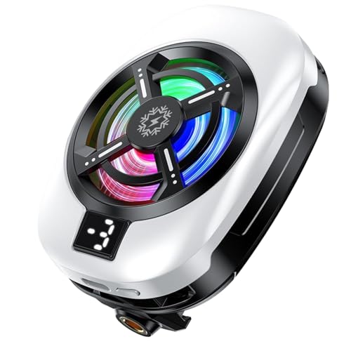ccuzs Phone Cooler | Wiederaufladbarer Handy Kühlkörper | Niedriger Geräuschpegel Mobile Zubehör Kühllösungen Für Livestreaming Und Outdoor Vlog ccuzs Phone Cooler | Wiederaufladbarer Handy Kühlkörper | Niedriger Geräuschpegel Mobile Zubehör Kühllösungen Für Livestreaming Und Outdoor Vlog von ccuzs