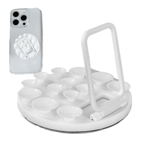 ccuzs Suction Cup Phone Mount, Anti-Slip Stand for Smartphones, Portable Reusable Grip Accessory for Travel, Daily Commute, Outdoor Selfies, Desk Use, Pink, White, Black, Yellow, 1 Piece ccuzs Suction Cup Phone Mount, Anti-Slip Stand for Smartphones, Portable Reusable Grip Accessory for Travel, Daily Commute, Outdoor Selfies, Desk Use, Pink, White, Black, Yellow, 1 Piece von ccuzs