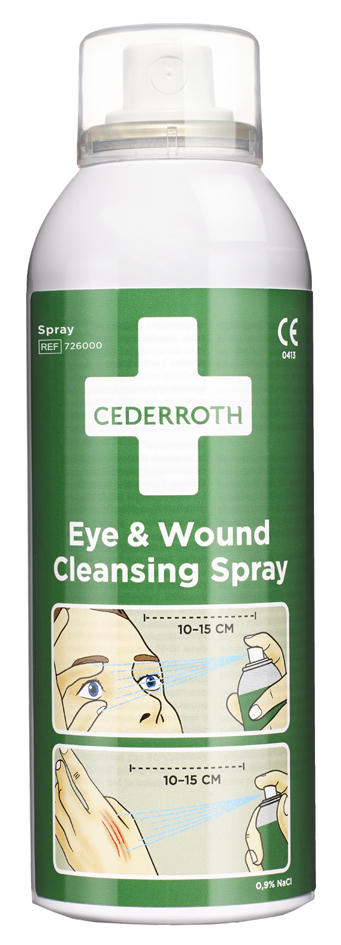 CEDERROTH Augen- und Wundspray, 150 ml Flasche von cederroth