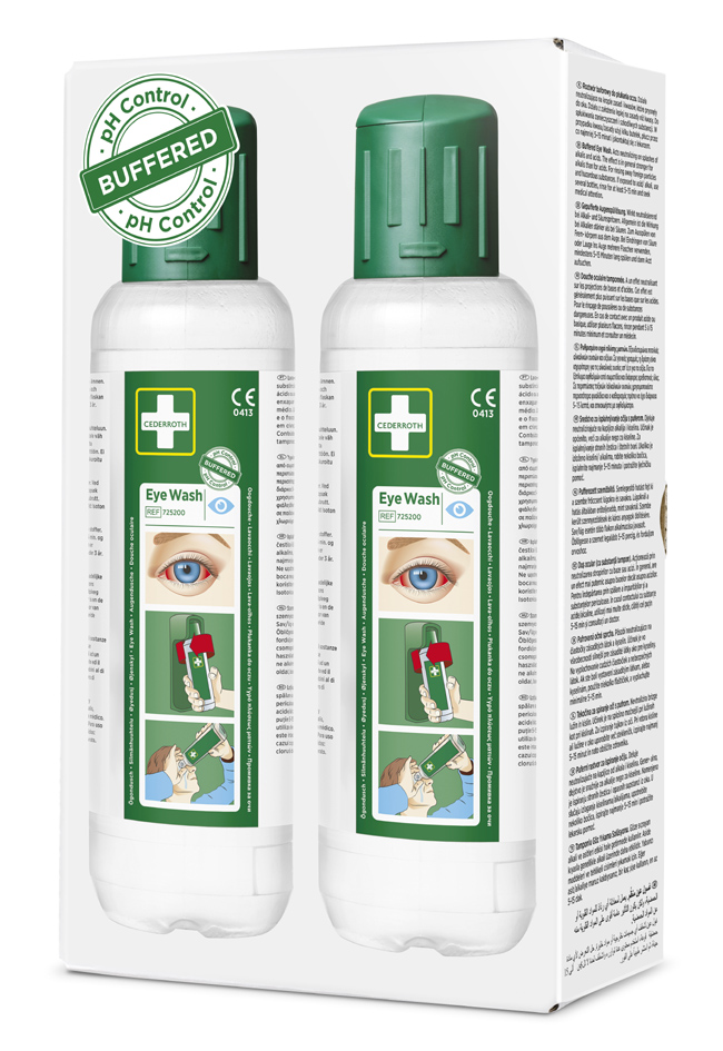 CEDERROTH Augenspülung, 2er-Pack (2 x 500 ml) von cederroth