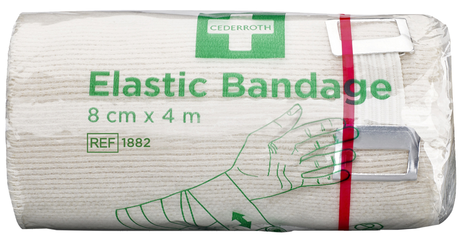 CEDERROTH Elastischer Verband, (B)80 mm x (L)4 m von cederroth