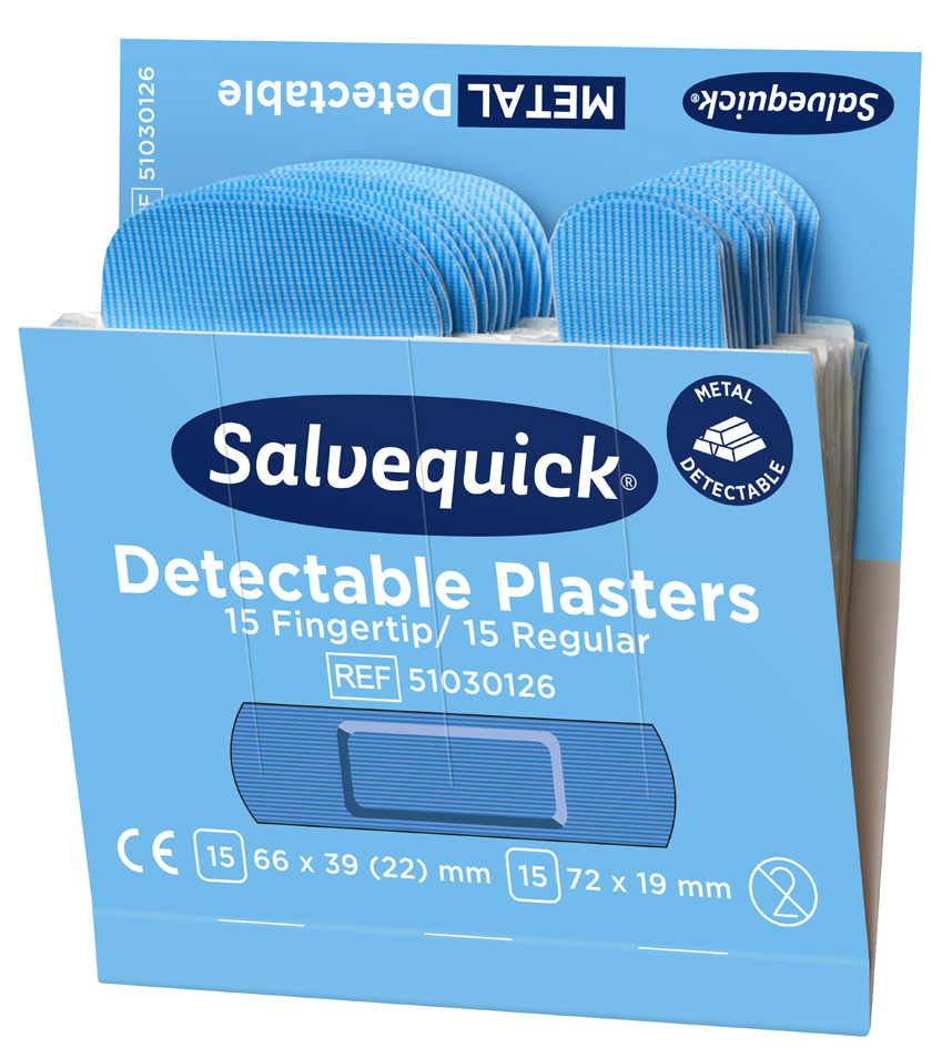 CEDERROTH Salvequick Nachfüllpackung, Fingerkuppen-Pflaster von cederroth