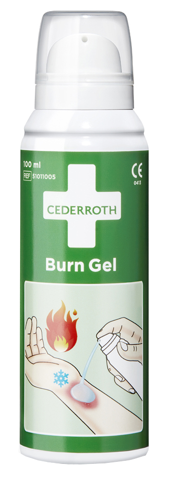 CEDERROTH Verbrennungsgel-Spray, 100 ml in Sprühflasche von cederroth