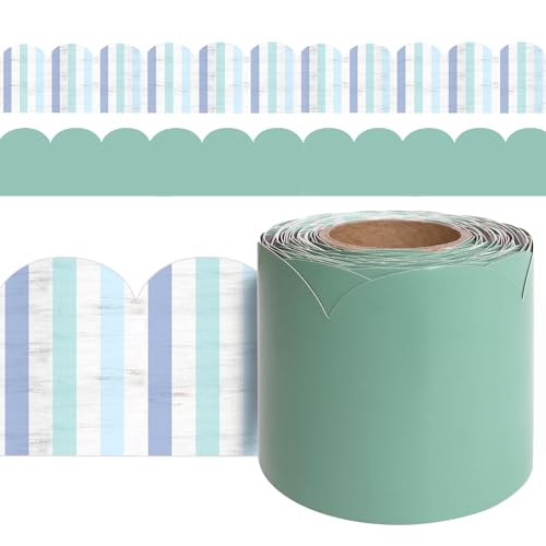 Calming Blue Pinnwand, gewellte Streifen, Bordüre, 7,6 cm x 11 m, Klassenzimmer, Pinnwand, Dekoration, Lehrer, Schulbedarf, doppelseitig, verschiedene Designs Calming Blue Pinnwand, gewellte Streifen, Bordüre, 7,6 cm x 11 m, Klassenzimmer, Pinnwand, Dekoration, Lehrer, Schulbedarf, doppelseitig, verschiedene Designs von ceiba tree