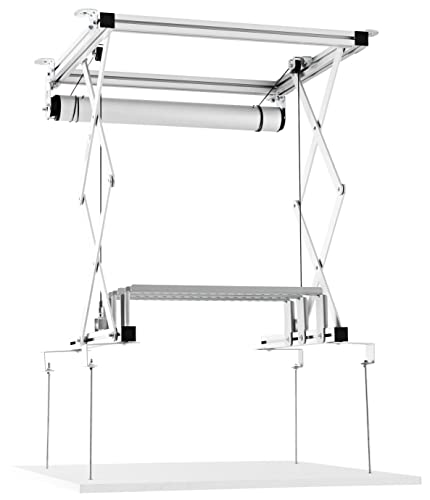 celexon Beamer-Deckenlift PL300 - ausfahrbar bis 18,5'' - bis 33lbs - Projektorhöhe bis 5,5'' - auch für abgehängte Decken von celexon