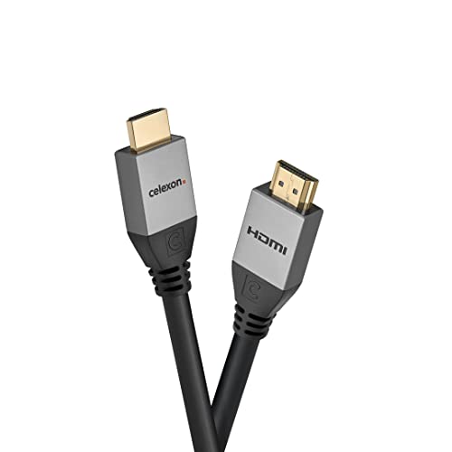 celexon HDMI Kabel Pro mit Ethernet 2.0a/b - 2m - HDMI-A/HDMI-A - 18Gbps, 4K, UHD, 4096x2160p @60Hz, 8 Bit, HDR, ARC von celexon