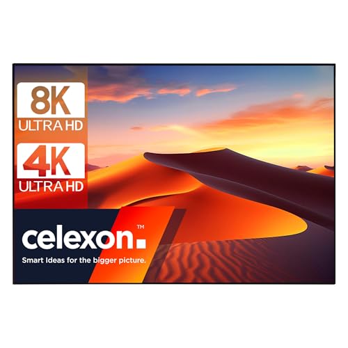 celexon HomeCinema Dynamic Slate ALR Hochkontrast-Rahmen-Leinwand 120" | 265x149cm 16:9 | langlebige, flache 8K-Full-HD Leinwand für satte Beamer-Projektionen Ihrer HDR-Inhalte | Frame zur Wandmontage celexon HomeCinema Dynamic Slate ALR Hochkontrast-Rahmen-Leinwand 120" | 265x149cm 16:9 | langlebige, flache 8K-Full-HD Leinwand für satte Beamer-Projektionen Ihrer HDR-Inhalte | Frame zur Wandmontage von celexon