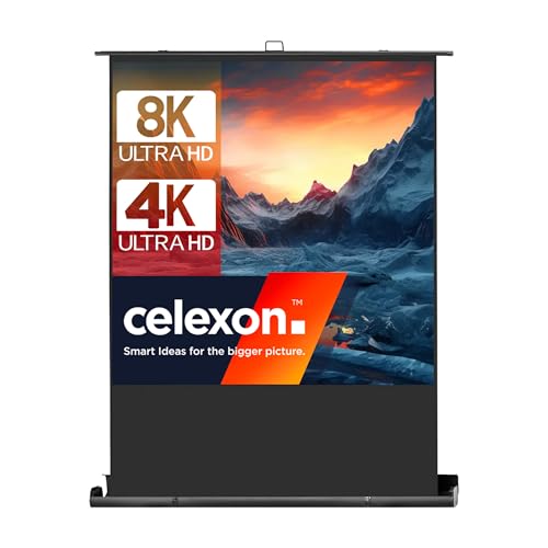celexon Ultramobil Plus Professional Pull-Up-Leinwand 65" | 120x120 cm 1:1 | transportable 8K, Full-HD Beamer-Leinwand zum blitzschnellen Ausziehen & Aufstellen | inkl. Tragegriff + Scherengelenk celexon Ultramobil Plus Professional Pull-Up-Leinwand 65" | 120x120 cm 1:1 | transportable 8K, Full-HD Beamer-Leinwand zum blitzschnellen Ausziehen & Aufstellen | inkl. Tragegriff + Scherengelenk von celexon