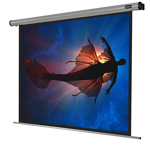 celexon motorisierte Heimkino- und Präsentations-Beamer-Leinwand Wand-oder Deckenmontage elektrische Leinwand Motor Home-Cinema - 240 x 180 cm - 4:3-115" Zoll von celexon