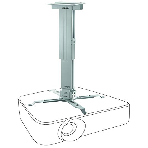 celexon universal Beamer-Decken-Halterung MultiCel63100W weiß | neigbarer, schwenkbarer & höhenverstellbarer Projektor-Halter mit 63 cm - 100 cm Deckenabstand inkl. Kabelführung |Tragkraft max. 25Kg celexon universal Beamer-Decken-Halterung MultiCel63100W weiß | neigbarer, schwenkbarer & höhenverstellbarer Projektor-Halter mit 63 cm - 100 cm Deckenabstand inkl. Kabelführung |Tragkraft max. 25Kg von celexon