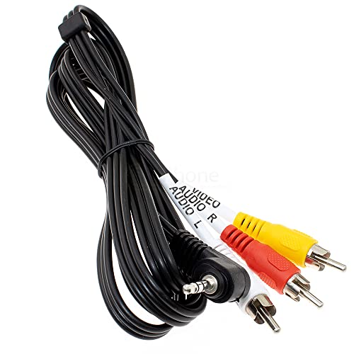 cellePhone AV-Kabel zu 3,5mm Klinkenstecker kompatibel mit Canon STV-250N / Sony VMC-20FR von cellePhone mobile generation